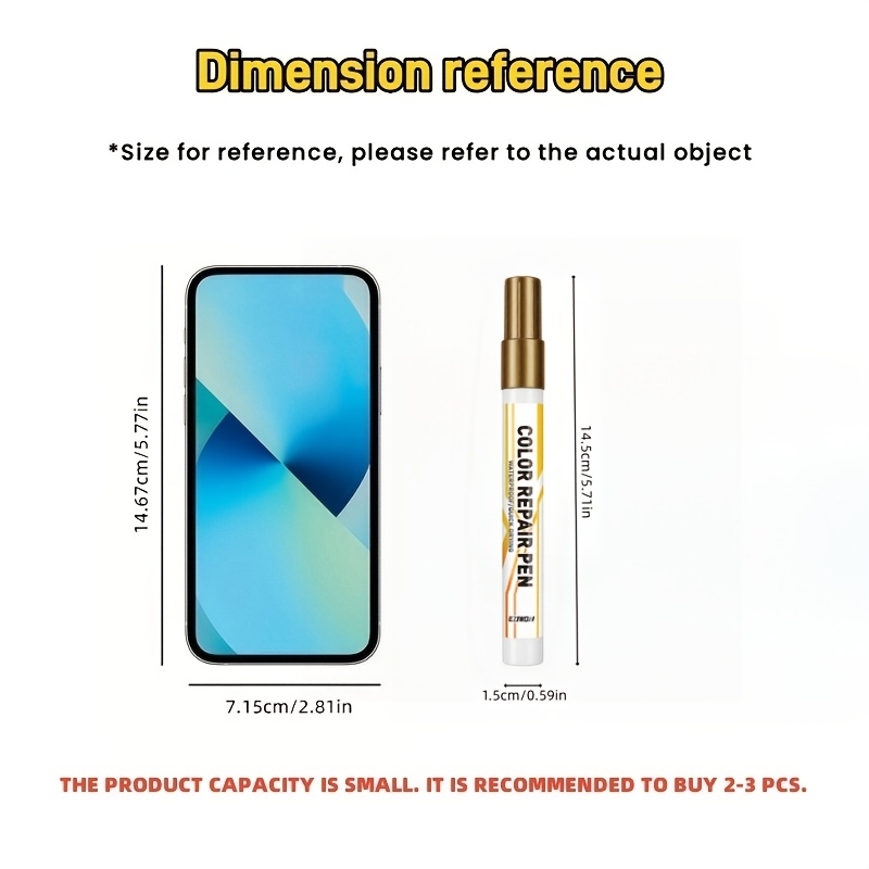 2pcs Jewelry Color Restoration Pens - Golden